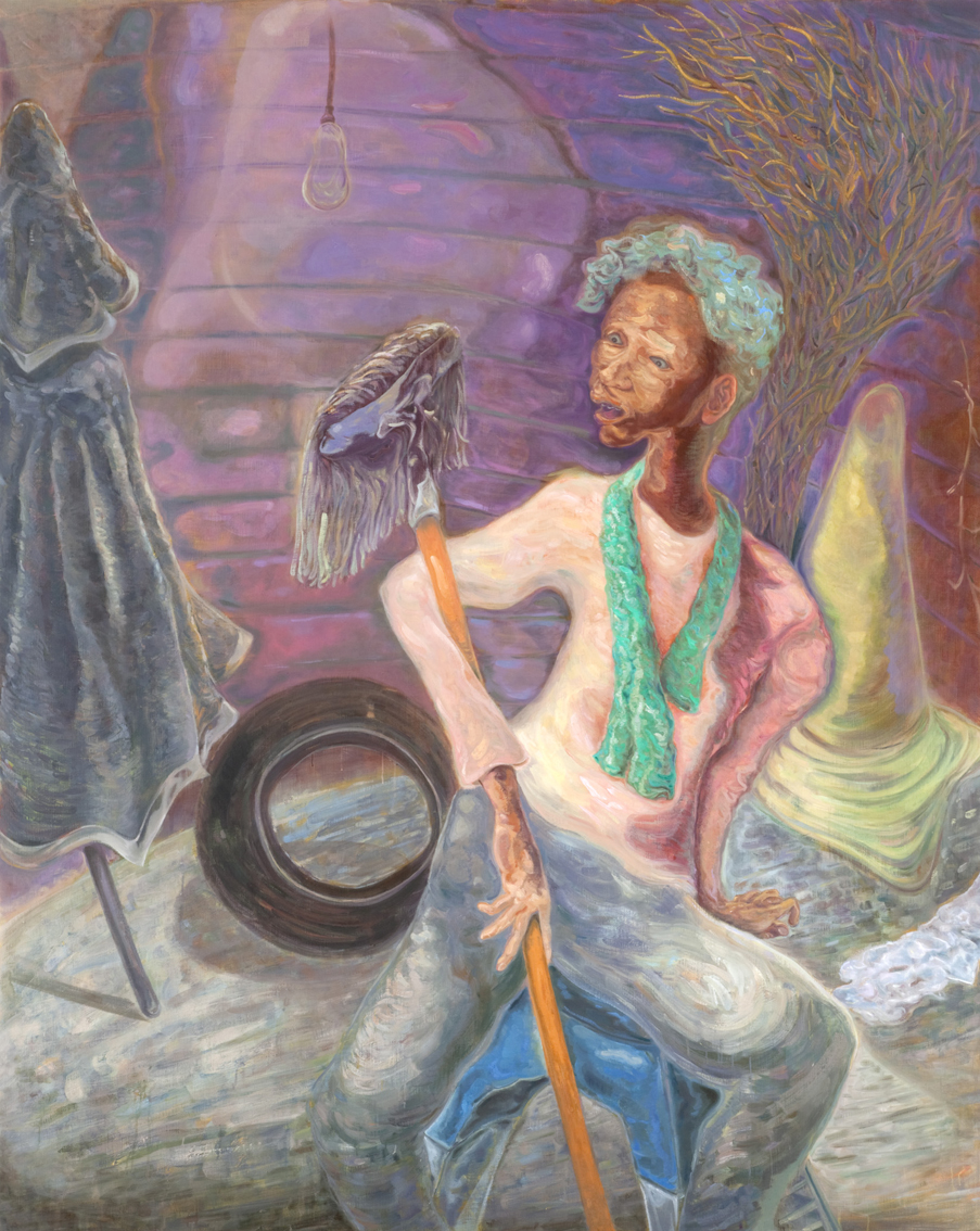 ＊1 Good counseling, 2010 oil on canvas, 227.4 x 182.2 cm, ©Daisuke Fukunaga