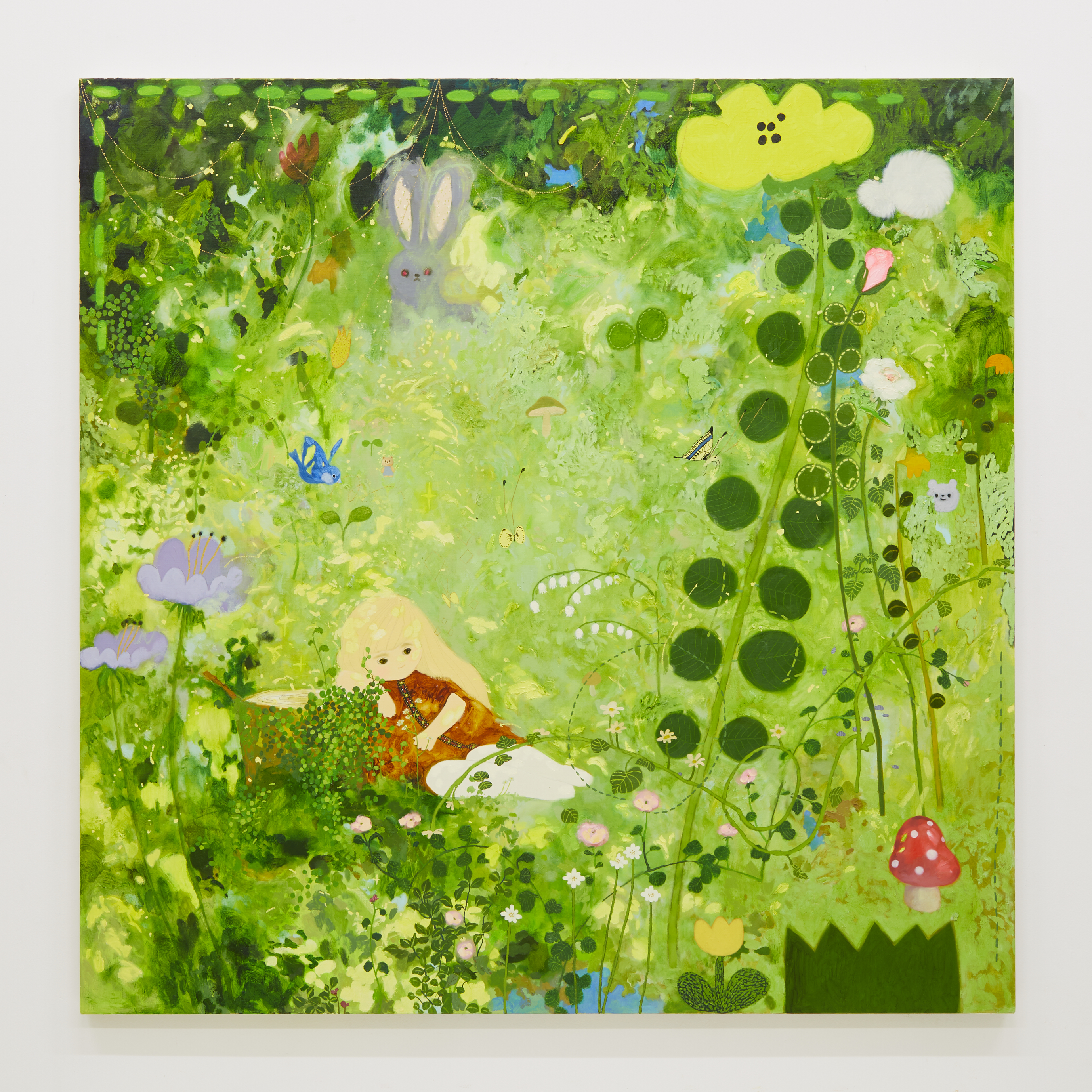 長井朋子 / 個展「いろいろな花のある部屋」日本橋三越本店本館6階